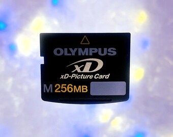 Tarjeta fotográfica original Olympus M 256 mb XD Capacidad 256 mb Tipo M