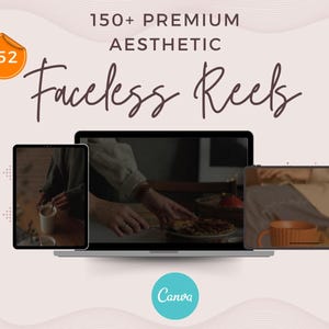 150+ Aesthetic Faceless Video Reels + Story MRR & PLR Resell, Affiliate Marketing, Email, Social Media mrr DFY Instagram Templates Digital
