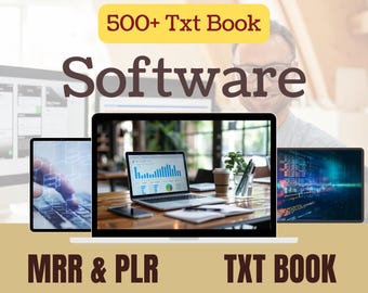 500+ Software Lehrbuch Digitaler Sofort-Download Lerne Programmier- und Coding-Grundlagen