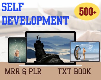 500+ Self Development Textbook Digital Instant Download Personal Growth and Motivation