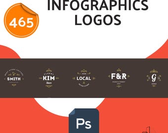 465 Infographic & Logo Bundle | Editable Canva Templates for Coaches, Reels Social Media