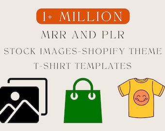 Bundel met meer dan 1 miljoen digitale producten: stockfoto's, thema's, sjablonen (PLR en MRR) (digitale download