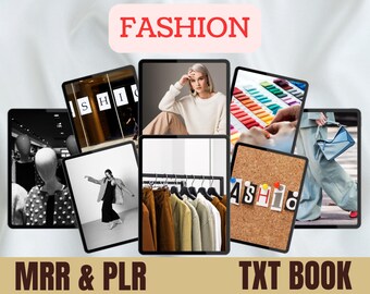 400+ Fashion Textbook Digital Instant Download Style Design and Trend Guide