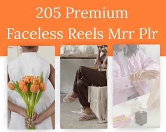PLR MRR 202 Videos de estilo de vida de lujo de Instagram sin rostro Videos Marketing Reels