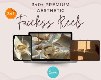 340+ Faceless Reels & Stories Bundle (Canva Editable, MRR, PLR)