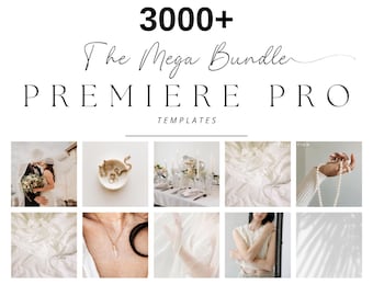 Plus de 3 000 ressources Adobe Premiere Pro, After Effects et montage CapCut, préréglage, stock vidéo, effet sonore, vintage, abstrait, cinématique, icônes Plus