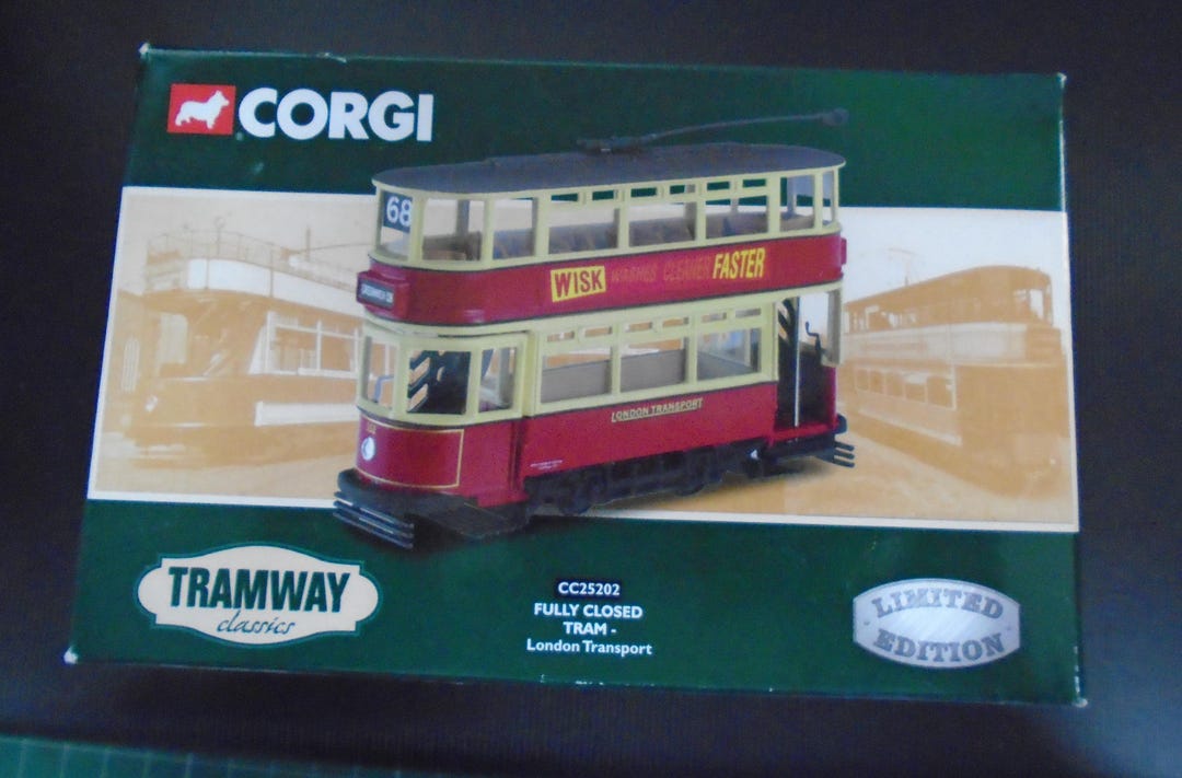 Tramway Publicitaire Nestlé Lait - Miniature Corgi Lledo - Collection Days