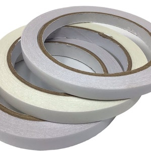 Doppelseitiges Klebeband | 8mm | 10 mm | 12mm | 1 Rolle 18 Meter 0,10 EUR/Meter