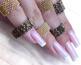 Handgemachte Perlenring