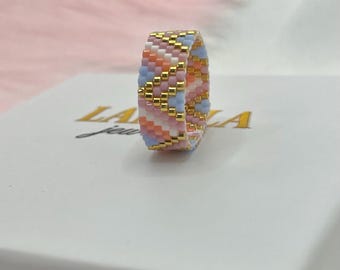 Handgemachte Perlenring