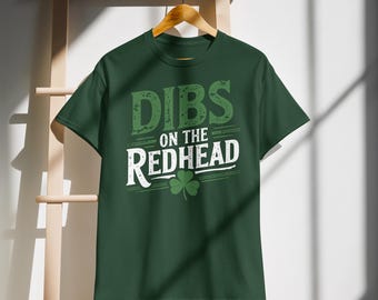 Me quedo con la camiseta pelirroja / Divertida camiseta DryBlend para hombres y mujeres / Regalo perfecto para amantes y amigos pelirrojos