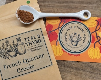 French Quarter Creole seasoning by Teal & Thyme