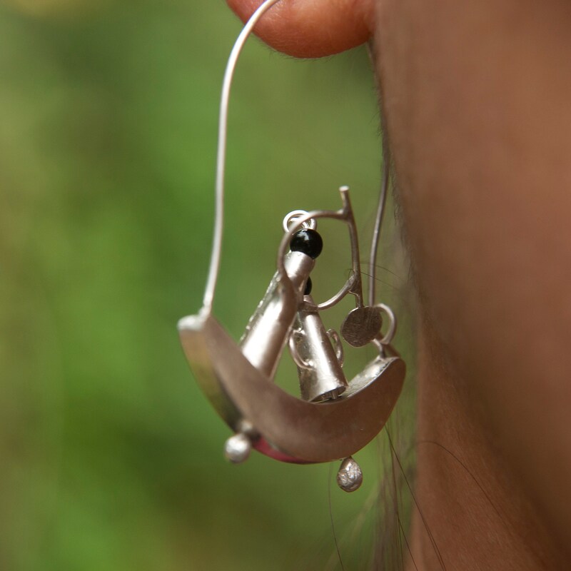 EARRINGS SHAMAN SOCKS (Ag 925/1000)