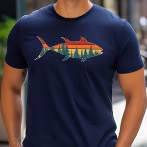 Introverted but Willing to Discuss Tuna Shirt, Gift for Fishers, Tuna  Fishing T-shirt, Fishing Lovers, Yellowfin Tuna Design, Tuna Fish 
