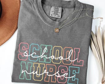 School Nurse Shirt, School Nurse, Back To School Shirts, School Nurses Gift, First Day Of School Gift, Nurses Week Shirt