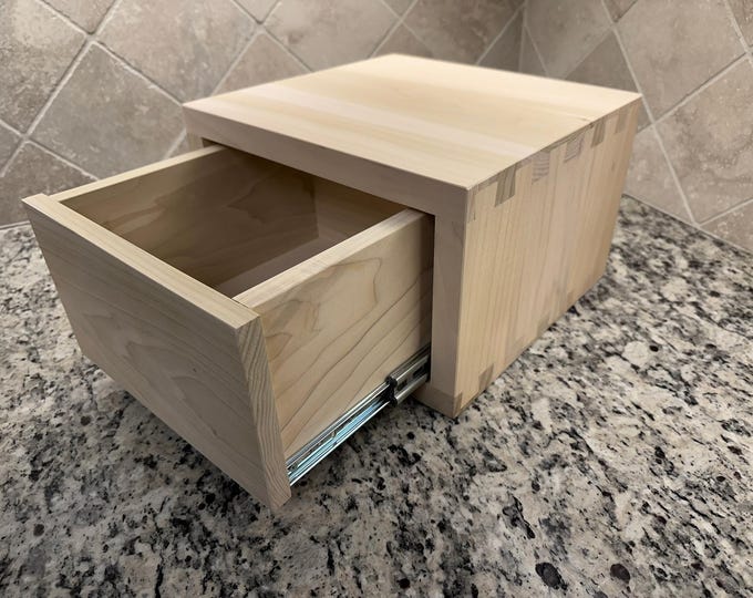 Custom Wood Drawer Box: Kitchen Cabinet Replacement, Made to Order