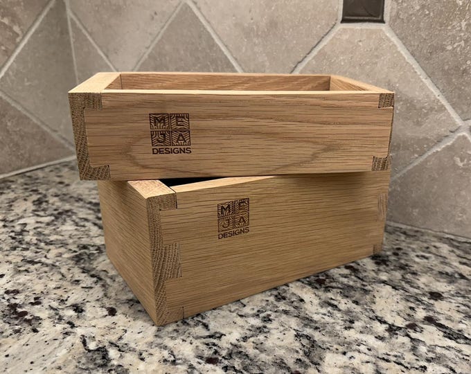 Custom Handmade Wood Drawer Box: Kitchen, Vanity, Desk Replacement
