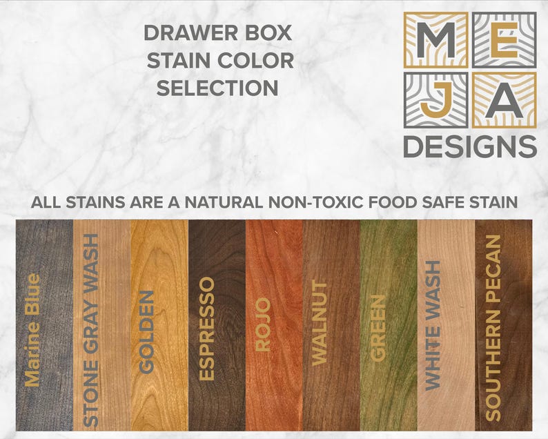 Custom Wood Drawer Box: Handmade Cabinet Replacement Drawer - Etsy