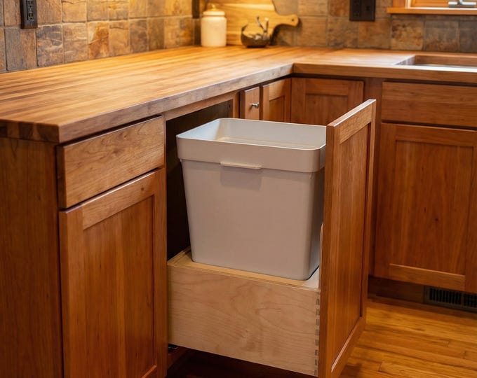 Custom Handmade Wood Drawer Box: Kitchen, Vanity, Desk Replacement