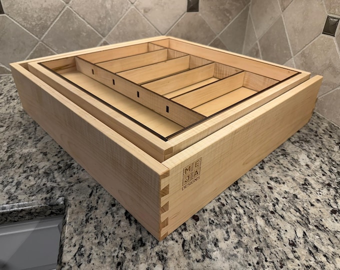 Custom Wood Drawer Box: Handmade Cabinet Replacement, Made to Order