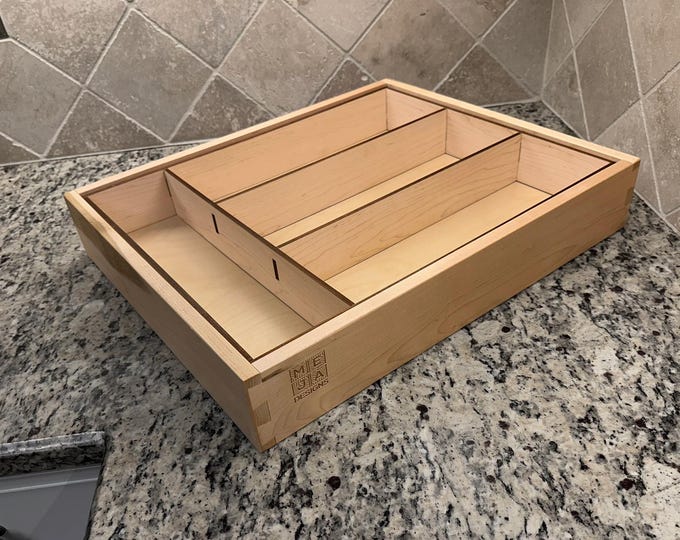Custom Wood Drawer Box: Handmade Cabinet Replacement, Made to Order