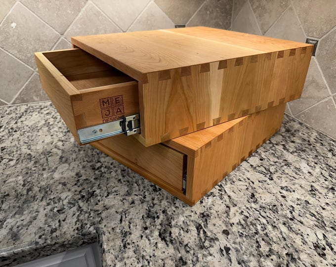 Custom Wood Drawer Box: Kitchen Cabinet Replacement, Made to Order