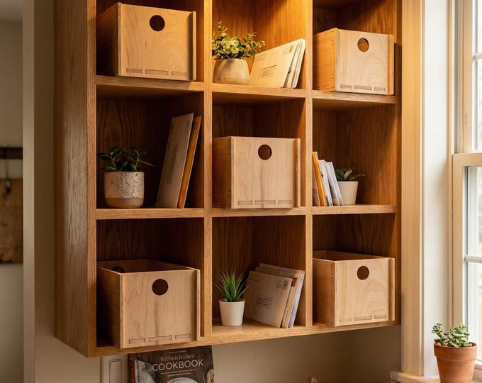 Custom Wood Drawer Box: Handmade Cabinet Replacement, Made to Order