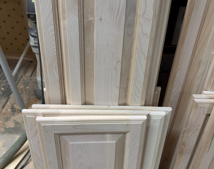 Custom Raised Panel Cabinet Doors: Replacement Vanity, Furniture, and Kitchen Doors
