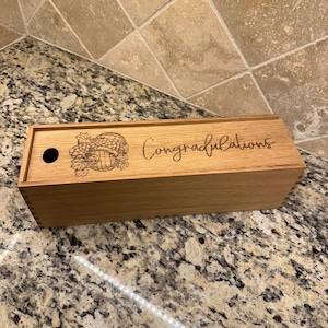 Wooden Wine Box, Wine Box, Wedding Wine Box, Wedding Gift for Couple, Engraved Wine Opener, Personalized Wine Box Gift Set, Wine Opener,MEJA