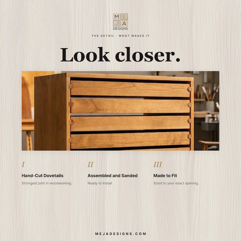 Artist Supply Drawer Chest | Handmade Wood Studio Organizer | Custom Paint Tube & Brush Storage | Flat File Drawer Unit image 5