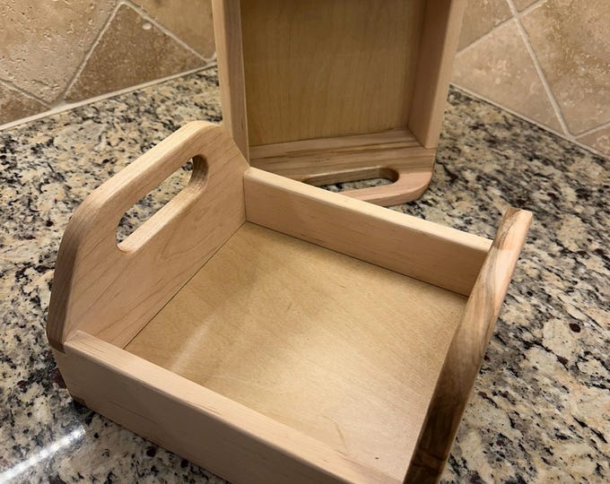Spice Tote, Grill Mate Spice Tote, Kitchen Organizer, Bathroom Organizer, Rustic Spice Organizer, Outdoor Cooking, Handmade Gift Idea,