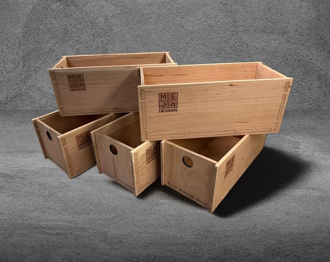 Custom Wood Drawer Box: Handmade Cabinet Replacement, Made to Order