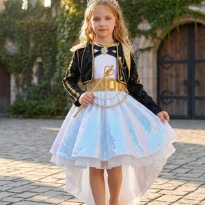 Black and Gold Girls Dress - Etsy Canada