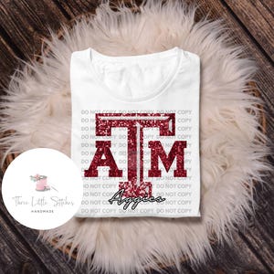Texas A&M Aggies Gig &#39;Em PNG - DTF/Sublimation File (Digital Download)