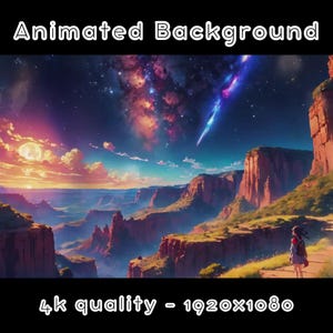 SFONDO ANIMATO - Astral Pulse, Celestial, Cosmic, Stellar (loop, 4k) VTUBER - Stream Background - Video Background - Lo-fi - D&D