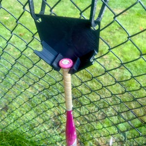Softball Caddy for Fence and Dugout -  Digital File for 3D Printing