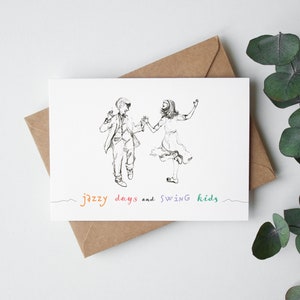 WENSKAART 'Swing Kids'