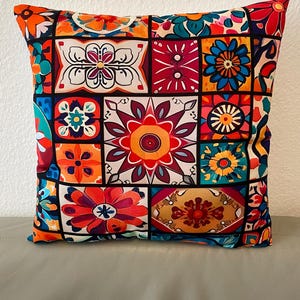 Pillowcase, pillow, pillow cover, decoration, mosaic