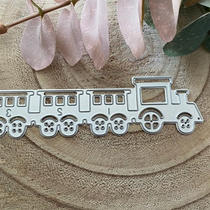 Stencil per goffratura, stencil per punzonatura, effetto treno, goffratura, punzonatura, realizzazione di biglietti d'auguri, biglietti d'auguri