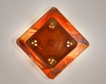 Artistic Ceramic Tile Layer Sconce | Designer Wall Light