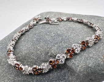 Victoria Wieck Absolute Cubic Zirconia Sterling Silver Bracelet