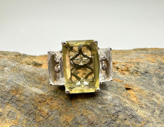 Vintage Rarities Carol Brodie 13.56 cts. Canary A… - image 1