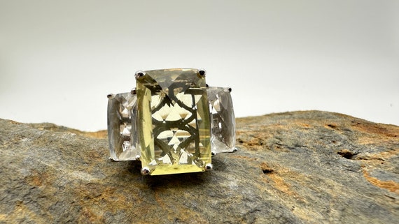 Vintage Rarities Carol Brodie 13.56 cts. Canary A… - image 4