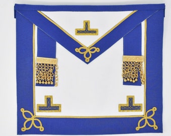 Masonic Regalia Craft Provincial Undress Schürze Lammfell TOP TIER