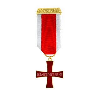 Freimaurer Regalia Knights Templar Kt Brust Juwel Top Tier Qualität Brandneu