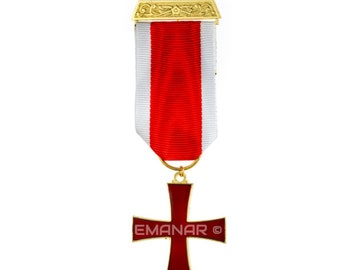 Masonic Regalia Knights Templar Kt Breast Jewel Top Tier Quality Brand New