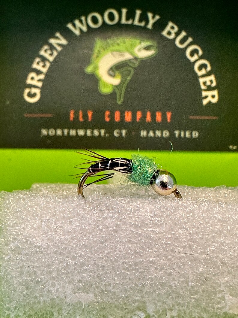 Black and Green Weighted Nymphs - Etsy
