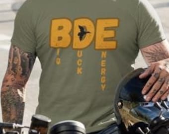 Big Duck Energy Grappige eend Jacht T-shirt Jachtseizoen T-shirt voor Mannen en Vrouwen Buitenshuis Natuurliefhebber Zwaar katoenen shirt