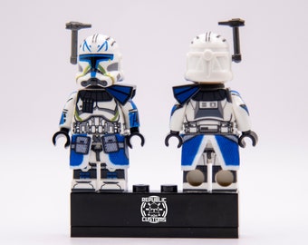 Captain Rex Custom Figure - Star Wars - Anakin 501st Clone Trooper - Republic Customs