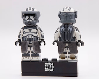 Wolfpack Clone Captain Custom Figure - Star Wars - 104th Plo's Bros Wolfpack - Republic Customs